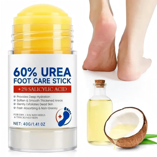 💧 Ureum Voetenstick voor Droge & Ruwe Hielen | Gerichte Applicator voor Eenvoudige Voetverzorging | Compact & Handig voor Dagelijks Gebruik