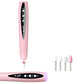 💅✨ 2-in-1 Elektrische Nagelfrees met UV-lamp – Draagbaar, Draadloos, Voor Permanente Salonmanicure Gewoon Thuis 💖🔋