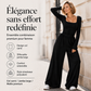 ✨ EEN MOEITELOZE TOTALE LOOK | Damesjumpsuit met vierkante halslijn en wijde pijpen -50 %