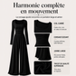 ✨ EEN MOEITELOZE TOTALE LOOK | Damesjumpsuit met vierkante halslijn en wijde pijpen -50 %