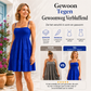 👗 Dames Mouwloze Gerimpelde Mini-jurk | 50% KORTING ⏰ Zomerdeal!