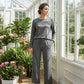 💥Uitverkoop 50% korting👗Dames casual set: top en broek met trekkoord