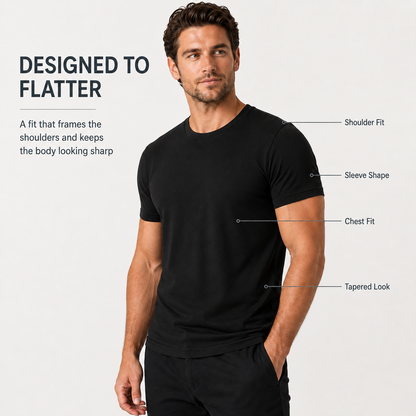 👕 TIJDELIJKE AANBIEDING: 50% KORTING! ✨ T-shirts met korte mouwen en ronde hals voor heren