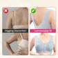 ⏳Tijdelijke aanbieding: 50% korting⏰Comfortabele, draadloze, figuurcorrigerende beha met sluiting aan de voorkant👙