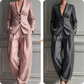 ⌛Uitverkoop ter gelegenheid van de lancering van de herfstcollectie – Casual damesblazer en -broek, tweedelig pak