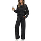 💥Uitverkoop 50% korting👗Dames casual set: top en broek met trekkoord
