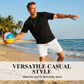 🩳💪 FLASH SALE 50%! Heren Shorts Geperst Stofkoord – Ademend, Licht, Elastische Tailleband, 10 Kleuren, Maten S-3XL, Ideaal voor Sport & Vrije Tijd ☀️