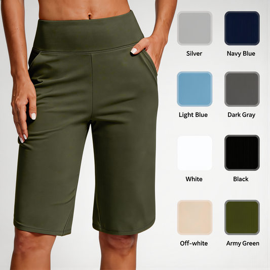 🔥 50% KORTING 🖤 Hoge Taille Sportshort – Ondersteuning & comfortabele stretch ✨