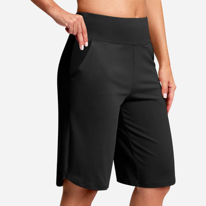 🔥 50% KORTING 🖤 Hoge Taille Sportshort – Ondersteuning & comfortabele stretch ✨
