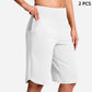 🔥 50% KORTING 🖤 Hoge Taille Sportshort – Ondersteuning & comfortabele stretch ✨