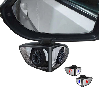 📢📢 50% korting!! ⏰🚗 Dubbele lens, 360° verstelbare dodehoek spiegel