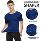 💪Heren Shaper Cooling T-shirt – Naadloos, Afslankend & Onzichtbaar onder Kleding🏋️