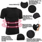 💪Heren Shaper Cooling T-shirt – Naadloos, Afslankend & Onzichtbaar onder Kleding🏋️