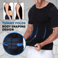 💪Heren Shaper Cooling T-shirt – Naadloos, Afslankend & Onzichtbaar onder Kleding🏋️