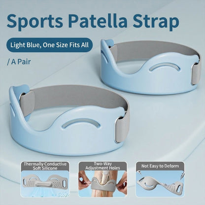 ❄️Zomerfresh 50% Korting!🏃Patellaband – Ademende Schokdempende Knieondersteuning voor Hardlopen, Sport & Dagelijks Gebruik