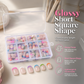 💅 Gekleurde nagels om op te plakken – 50% KORTING! BEPERKTE AANBIEDING! 🥳 HETE UITVERKOOP 2026 🥳💞 Meer dan 50.000 verkocht!