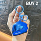 Originele mini-motorhelm sleutelhanger