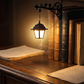📚 Miniatuur Retro Straatlantaarn Boekensteunlamp – Sfeervolle Decoratie & Warm Licht ✨