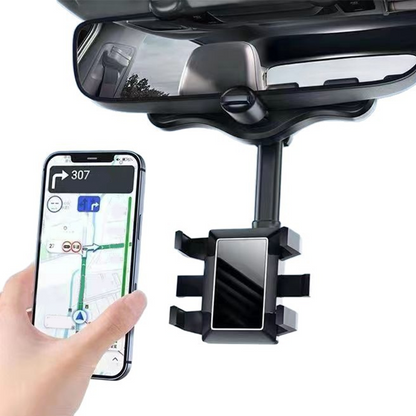 Universele telefoonhouder voor in de achteruitkijkspiege