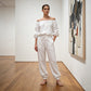 ✨ Elegante Dames Jumpsuit Met Off-Shoulder Design – Comfortabel, Stijlvol En Makkelijk Te Dragen
