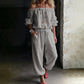 ✨ Elegante Dames Jumpsuit Met Off-Shoulder Design – Comfortabel, Stijlvol En Makkelijk Te Dragen
