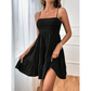 👗 Dames Mouwloze Gerimpelde Mini-jurk | 50% KORTING ⏰ Zomerdeal!