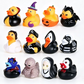 🦆 50% DE RÉDUCTION ! 🎃 Jouet de Bain Canard Halloween pour Enfants – PVC Souple – 6×5,5×5,5 cm – Adorable & Flottant for Bain & Fête