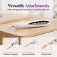 💅✨ 2-in-1 Elektrische Nagelfrees met UV-lamp – Draagbaar, Draadloos, Voor Permanente Salonmanicure Gewoon Thuis 💖🔋