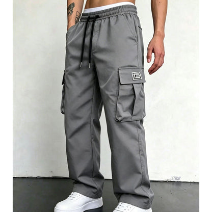 ⏰ IDEALE ZOMERBROEK VOOR HEREN! 👖 Ruimvallende casual cargobroek met veel praktische opbergruimte