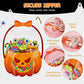 🎃 Herbruikbare Halloween Pompoenzakjes – Stevige & Doorzichtige Cadeautasjes voor Snoep, Goodies & Feestartikelen 🕷️🍬