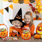 🎃 Herbruikbare Halloween Pompoenzakjes – Stevige & Doorzichtige Cadeautasjes voor Snoep, Goodies & Feestartikelen 🕷️🍬