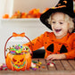 🎃 Herbruikbare Halloween Pompoenzakjes – Stevige & Doorzichtige Cadeautasjes voor Snoep, Goodies & Feestartikelen 🕷️🍬