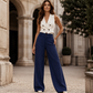 ⏰ LAATSTE KANS – 50% KORTING! 👖 Dames gestreepte wijde pantalon