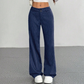 ⏰ LAATSTE KANS – 50% KORTING! 👖 Dames gestreepte wijde pantalon