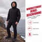 🌧️ Outdoor Favoriet ✨ Waterdicht Warm Herenjack 🧥 Winddicht Design, Warme Voering & Comfortabele Pasvorm