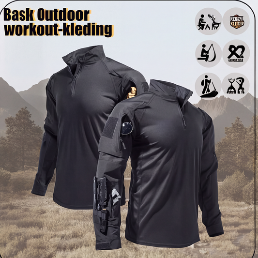 Duurzame outdoortrainingskleding met meerdere zakken