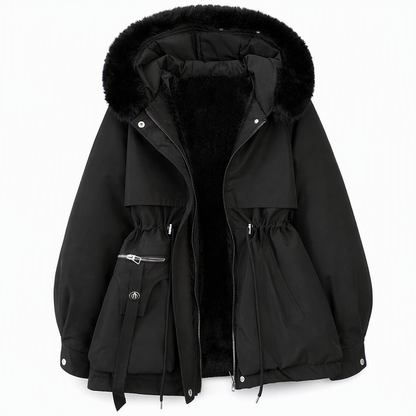 🔥Gratis verzending✈️Dames Gewatteerde Parka met Imitatiebont – Warm, Elegant & Comfortabel 🧥
