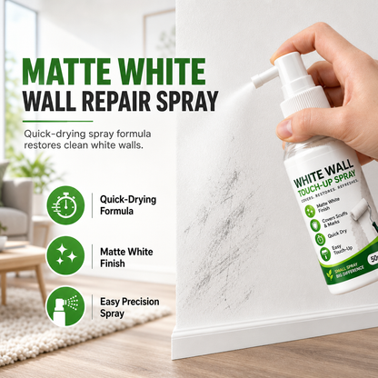 ✨⏰2026 hot sale! 50% korting – slechts €14.99！Witte Muur Bijwerkverfspray