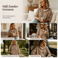 🧶 Dames Gebreide Pullover met Capuchon en Trekkoord – Casual Hoodie Trui met Zachte Pasvorm & Warme Comfortstijl ✨