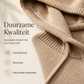 🧶 Dames Gebreide Pullover met Capuchon en Trekkoord – Casual Hoodie Trui met Zachte Pasvorm & Warme Comfortstijl ✨