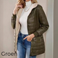 🔥Gratis verzending✈️ – Gewatteerde dames winterjas met capuchon 🧥 Warme vulling, comfortabele pasvorm & bescherming tegen koude dagen ✨