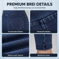 Hogetailleerde jeans voor dames met afslankend effect