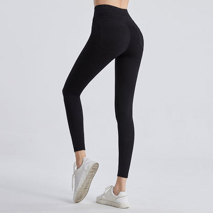 Hogetailleerde jeans voor dames met afslankend effect