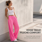 ✨ Nieuw & Trendy 👖 Dames Wide Leg Joggingbroek met Zijstrepen – Comfortabele Sportieve Broek met Modieuze Pasvorm
