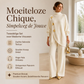 🛍️ Speciale Aanbieding ✨ Elegante Dames Coltrui & Wijde Pijpen Broek Set – Comfortabele Pasvorm & Chique Look