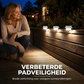 Waterdichte buitenzonne-LED-gootwandlampen