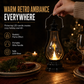 🏮 50% korting! Vintage LED petroleumlantaarn – realistisch flakkerend kaarslicht, veilig zonder vuur & rook. Perfect voor sfeer binnen & buiten! ✨🔥