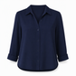 Stijlvolle casual damesblouse met lange mouwen en knoopsluiting ✨ knoopsluiting lange mouwen casual basismodel