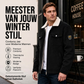 Warme corduroy jack voor heren, wintercollectie