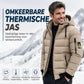 🔥Gratis verzending✈️Warme Omkeerbare Herenjas met Capuchon – 2-in-1 Jas voor Comfort, Warmte & Moderne Stijl